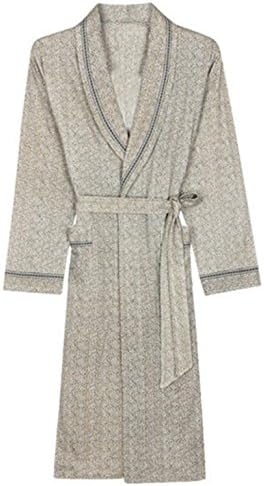 pajamas Spring and Autumn Men's Cotton Sleeves Long-Sleeved Home Service