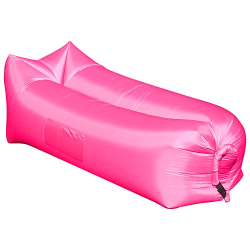 Inflatable Lounger Wind Breezy Pouch Couch Windbed Cloud Air Chair Sofa Bed Lazy Bag Been Sleeping Sand Beach Laybag Blow Up Original Lamzac Fast Hangout Outdoor Hammock Lounge Adults Kids - Thumbnail 5