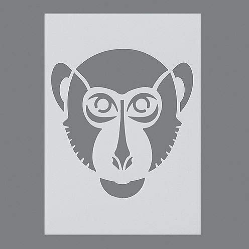 EFCO Stencil Macaque / 1 Design DIN A 5, 21 x 15 x 1 cm