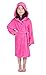 Texere Kid's Hooded Terry Cloth Bathrobe (French Rose, Small) Best Gifts for Niece Nephew KB0101-FRR-S