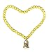 Princess Belle Yellow Dress up Party Accessories 4 Piece Gift Set Gloves, Tiara, Necklace & Wand (Red/Gold)