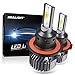 SEALIGHT H13 9008 LED Headlight Bulbs Fanless 6000K White High Low Beam CSP Chips Halogen Headlight Replacement 30W 5000Lumens