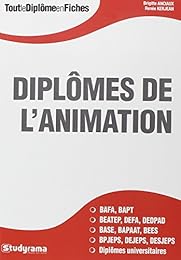 Diplômes de l'animation