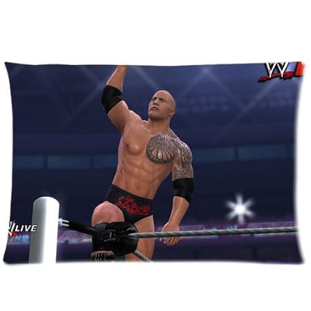Wwe The Rock Fight Pillowcases Custom Pillow Case Cushion Cover 20