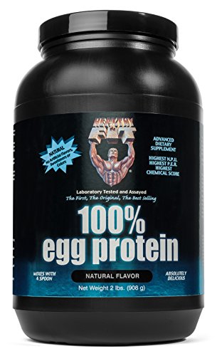 Healthy 'N Fit 100% Egg Protein - 2lb Container, Natural-Unflavored