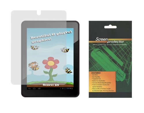 iShoppingdeals - 2X Matte Screen Protector Guard Shield Film for Nextbook 8 Tablet (Model NX008HD8G Only)