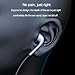 Bluetooth Earphones Sports Wireless Headphones HiFi Stereo Sound Bluetooth V4.2 in-Ear IPX6 Sweatproof Noise Canceling Headsets with Microphone Volume/Music Adjustable for Cell Phones Tablet PC