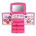 IQ Toys Washable Mini Cosmetic Vanity Makeup Case with Mirror