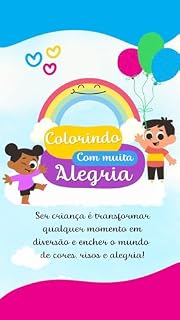 Livro Colorindo com alegria