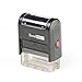 ExcelMark Final Sale NO REFUNDS - Self-Inking Rubber Stamp - A1539 Red Ink