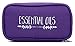 Essential Oils Carrying Case (Black, Holds Ten 15ml, 10ml, or 5ml Bottles) Young Living, doTERRA - Travel Bag
