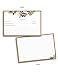 Neatz Floral Recipe Cards - 50 Double Sided Cards, 4x6 inches. Thick Card Stock