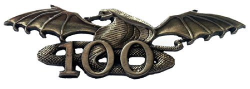 IDF UNIT 100 cobra snake pin Masada commando Israel army anti terror fight badge