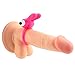 Vibrating Penis Ring,Tracy's Dog Mini Silicone Cock Ring Couples Stimulator Sex Toy (Upgrade Version)