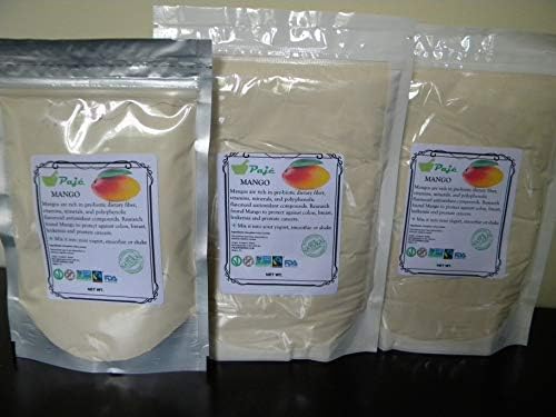 MANGO fruit powder 8oz 16oz 1lb 32oz 2lb 4lb PAJE KOSHER NON GMO GLUTEN FREE ANTIOXIDANT, CLEAR SKIN. (8oz)