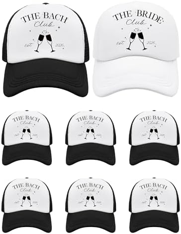 Amazon.com: Pop Fizz Designs Bachelorette Trucker Hats I 7  display picture 3