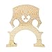 PIXNOR Cello Parts Maple 44 Cello Bridge (Wood Color)