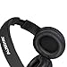 AUSDOM AH850s Wireless Headphones, Bluetooth 4.0 Hi-Fi Stereo Headset with Built in Mic, On Ear, Foldable, Lightweight,for PC/Cell Phones/TV —Black