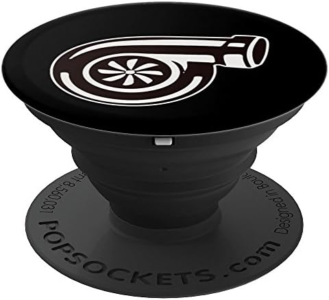 Turbo Gift Turbocharger Boost Spool Tuner Car Accessory PopSockets PopGrip: Swappable Grip for Phones & Tablets