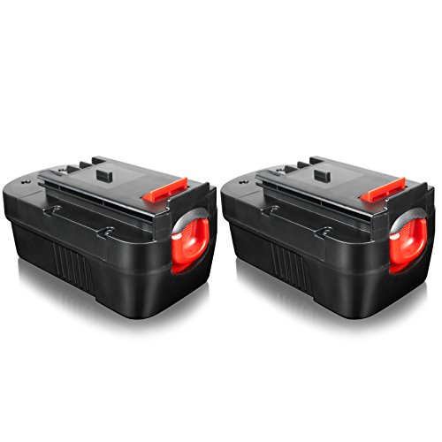 FLAGPOWER 18V 3.0Ah Replace Battery for Black and Decker HPB18 HPB18-OPE 244760-00 FS18FL FSB18 Firestorm Power Tool(2Packs) - Thumbnail 7