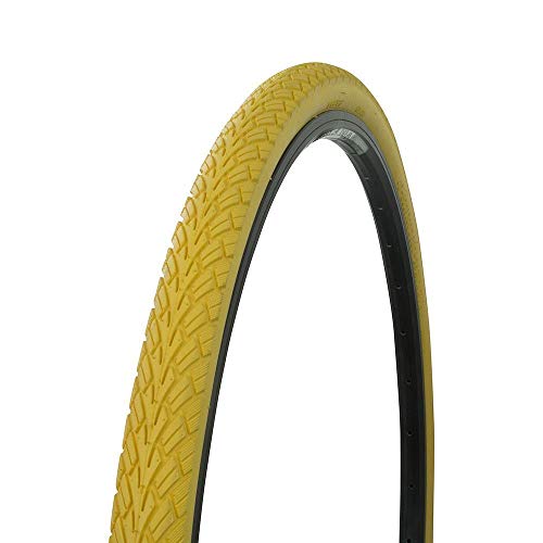 Bicycle Street Tire 700x38c G-5001, Road Bike, Fixie, Hybrid, (Yellow)