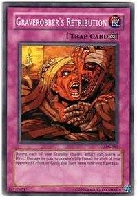 Yu-Gi-Oh! - Graverobber's Retribution (LON-083) - Labyrinth of Nightmare - Unlimited Edition - Common