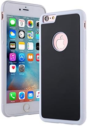 iPhone 7 Case, Teesen Hands Free Anti-gravity Nano Magical Suction Sticky Selfie Phone Cover Case Protective Hard Case for Apple iPhone 7 4.7 inch (White)