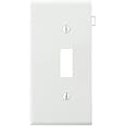 Leviton Sektionaltor TPU Nylon Gerät Halterung Ende Panel 1 Gang Gerät Schalter Wanddose, PSE1-W