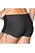 Micosuza Women's Black Shorts for Swimming Diving Beach Sunbathe Black L