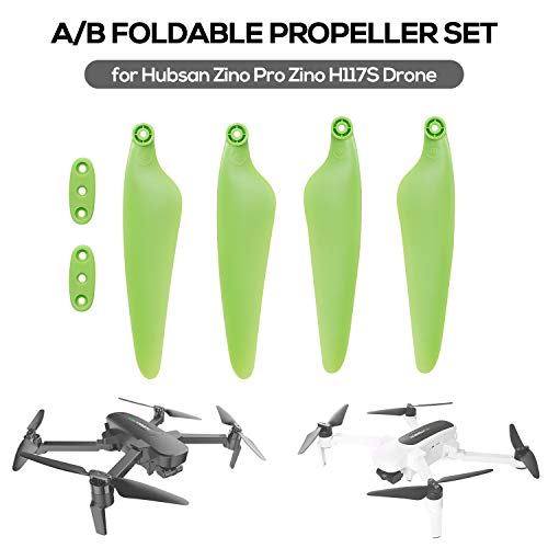 Hubsan Zino Pro A/B Propeller Set Blade Foldable Propeller Props for Hubsan Zino Pro Zino H117S Drone