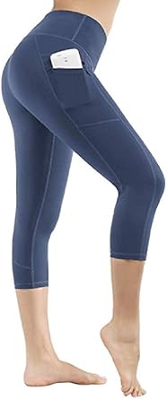 Ducomi IVY Leggins Deportivos para Mujer de Cintura Alta con ...
