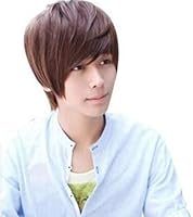 Japanese And Korean Man Short Wigs Hairstyle Brown H111 Buy