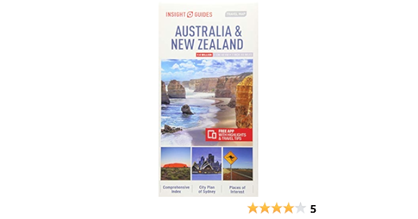 Insight Guides Travel Map Australia New Zealand Insight Travel Maps Guides Insight Amazon Com Books