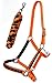 PRORIDER Nylon Horse Halter Hardware Padded Lead Rope Tack Orange Rodeo Bling 606162ORthumb 3
