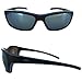 Vuarnet Extreme Unisex VE5003 Athletic Sport Sunglasses, Matte Black/Blue