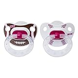 NUK Sports 2 Piece Orthodontic Pacifier, Girl, 6-18 Months