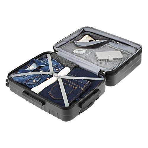 AmazonBasics 20"/24"/28" Luggage Set, Grey Pricepulse