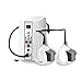 KPfaster Electric Enlarge Breast Pump Machine, Woman Breast Bra Vacuum Increase Growth Enhancer Beauty Device Vibrating Body Massage Breastfeeding with Fit Suction 35 Cups