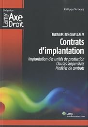 Contrats d'implantation