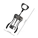 Wing Premium Corkscrew Wine Bottle Cork Opener used by Waiter's Professionals all-in-one with Bonus Set Wine Bottle Stopper for Wine Enthusiast Waiters and Bartenders - Best Wine Opener