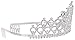 Simplicity Rhinestones Crystal Bridal Headband Pageant Wedding Crown Tiara