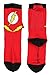 Superhero DC Comics The Flash Youth Boys Caped Crew Socks (4-6)