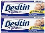 Desitin Original Zinc Oxide Diaper Rash Ointment Tube 4 Oz (Pack of 2)