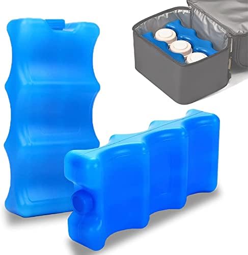 LENG KE 2Pack Breastmilk Ice Pack -Bottle Ice Packs for