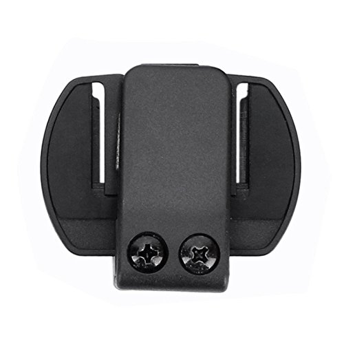 TOOGOO 2 Pcs Vnetphone V6 V4 V2-500C Intercom Accessories,Helmet Intercom Clip Mounting Bracket,Motorcycle BT Bluetooth Intercom Headt Accessories