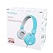 Kids Headphones with Microphone for Children,Foldable and Adjustable Direct Sound Delivering Earpad with Soft Cushion Wired Headset, Gift Package Good be a Present for boy or Girls