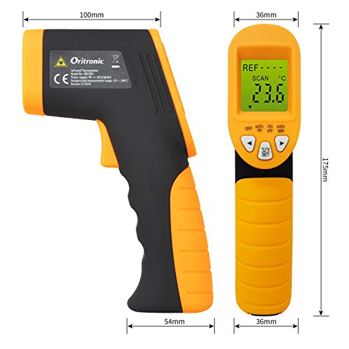 6 Temperature+Non+Contact+Digital+Infrared+Thermometer