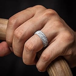 ThunderFit Silicone Wedding Rings Men and Women, 2