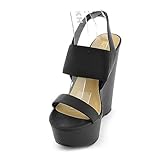 Soda Womens Case-H Casual Wedge
