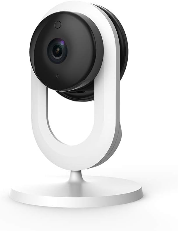 Blurams Home Lite by Wynbee Wireless Smart AI 720P HD, W/2-Way Audio, Smart Human/Sound Detection, Person Alert, Night Vision Home Security Camera - Cloud Storage Included, Compatible with Alexa-White